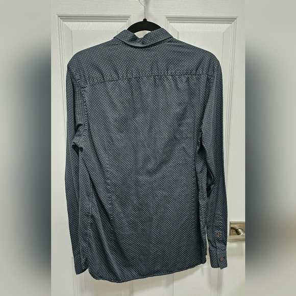 Ted Baker London Green Polka Dot Button Down Shirt - Picture 4 of 12